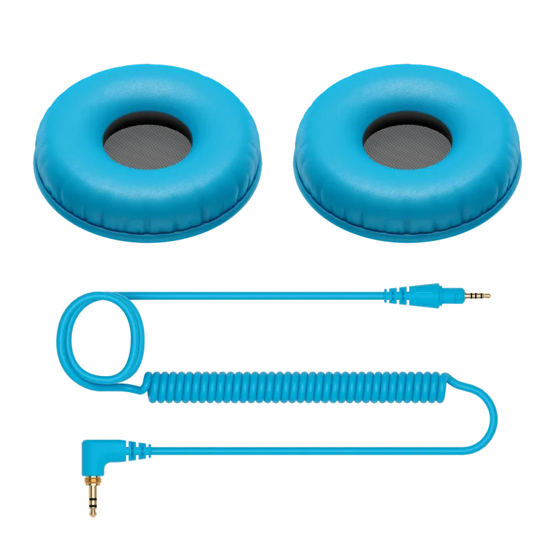 HC-CP08  ALMOHADILLA COLORES Pioneer DJ - CUE1 Series Ear Pad y cable ORIGINAL