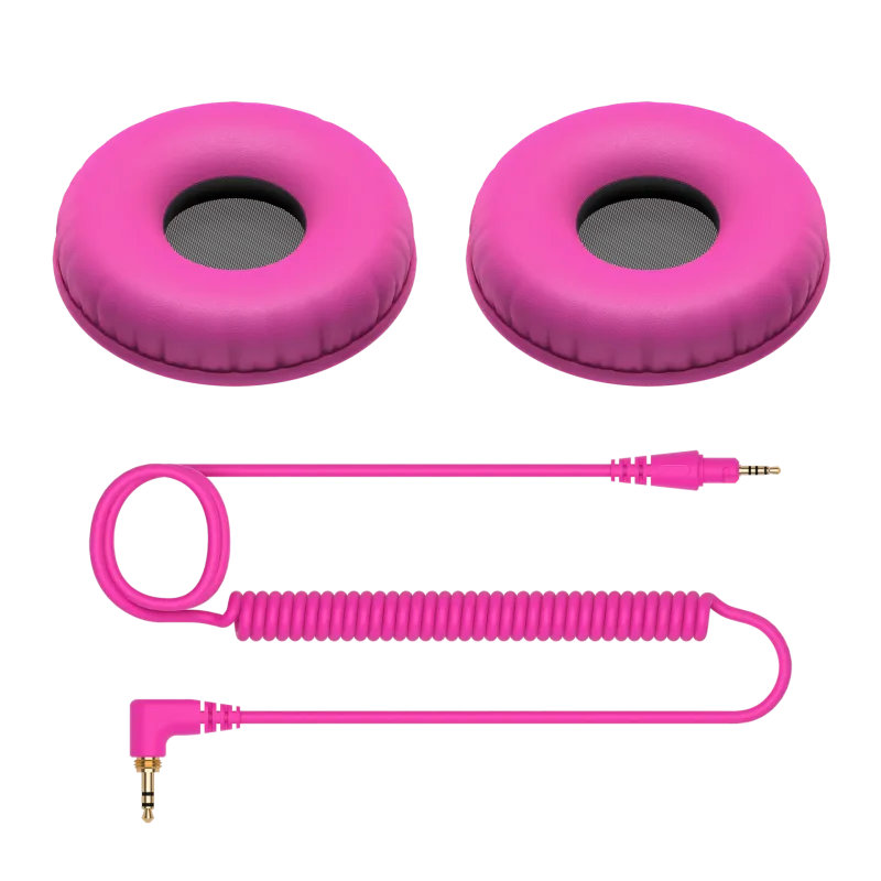 HC-CP08  ALMOHADILLA COLORES Pioneer DJ - CUE1 Series Ear Pad y cable ORIGINAL