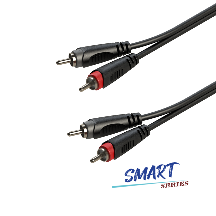 Cable de Audio Dual 2 RCA a 2 RCA 2m Roxtone (SACC130L2)