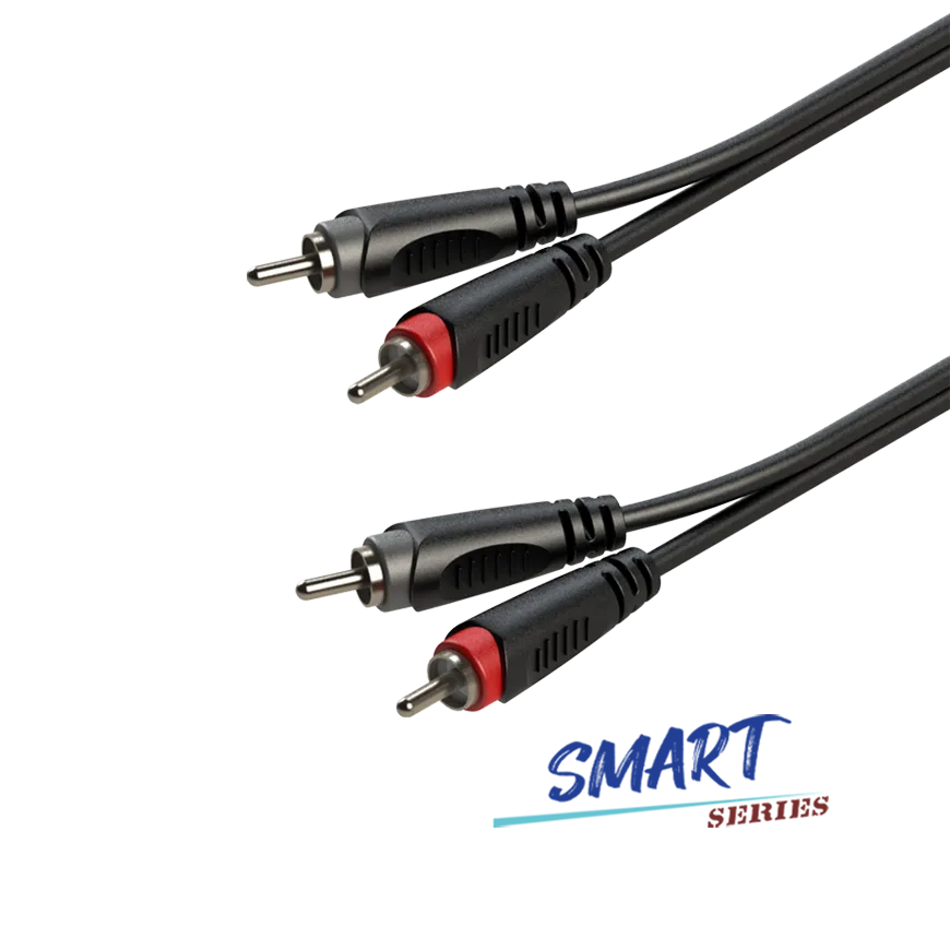 Cable de Audio Dual 2 RCA a 2 RCA 2m Roxtone (SACC130L2)