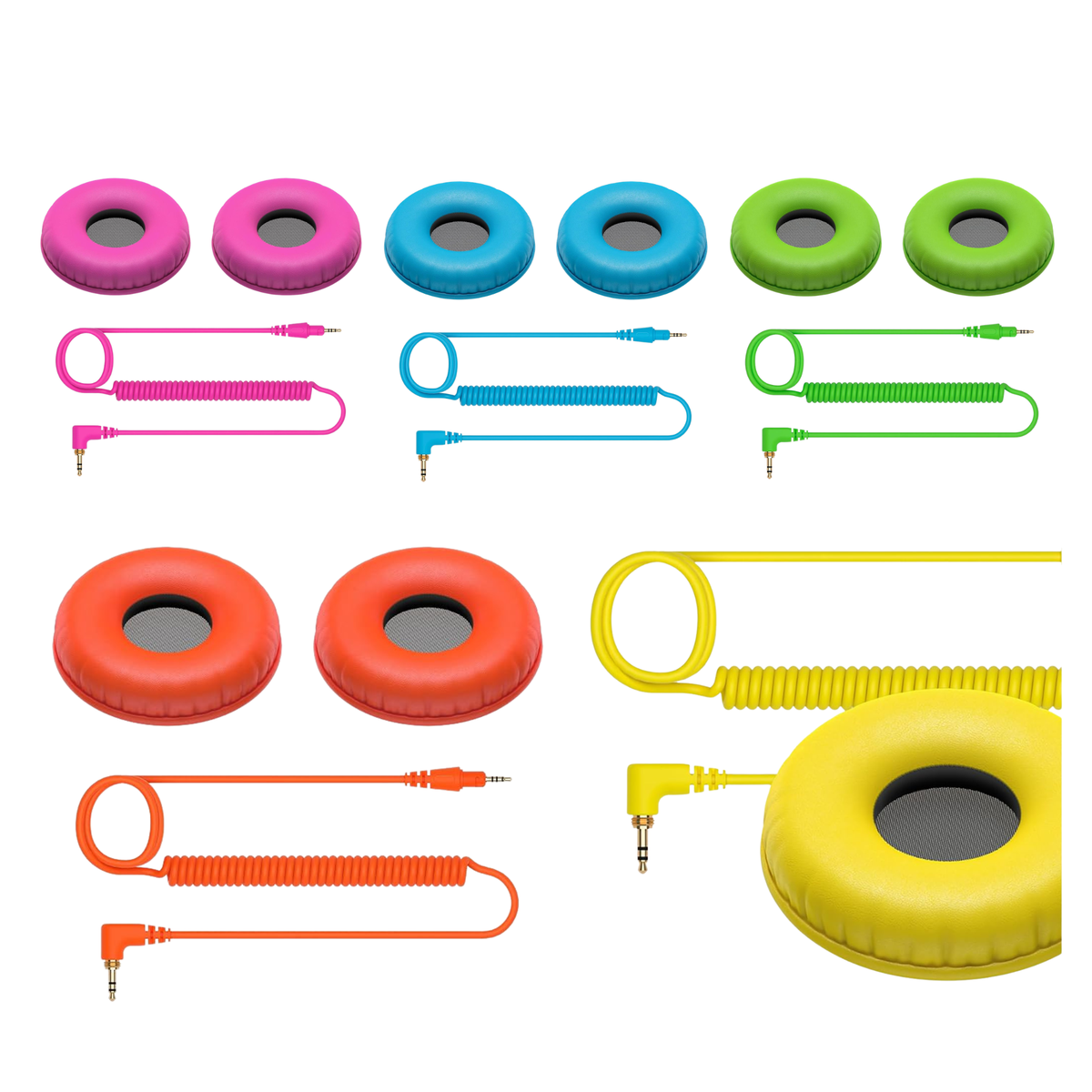 ALMOHADILLA Pioneer DJ HC-CP08 - CUE1 Series Ear Pad y cable ORIGINAL