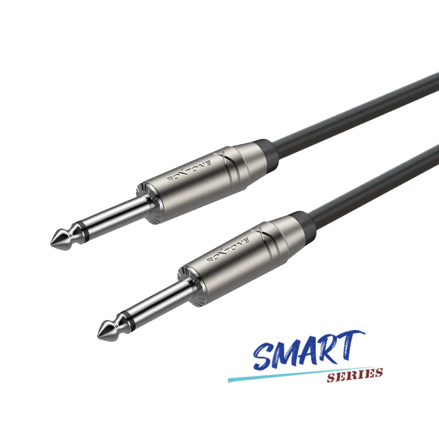 Roxtone 1/4" (6.35mm) TS Mono Audio Cable - 1 Metro (SGJJ100L1)